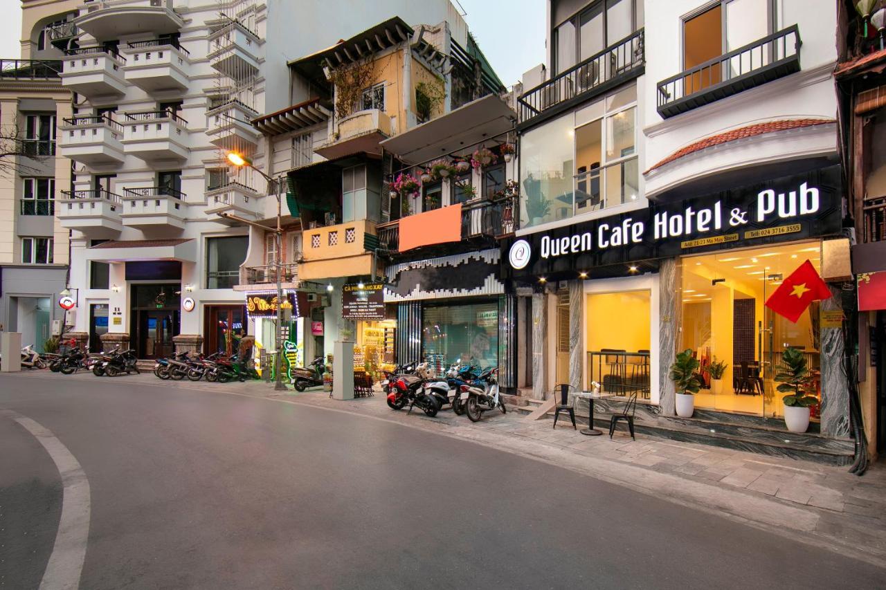 Queen Cafe Hotel & Pub Hanoi Exterior foto